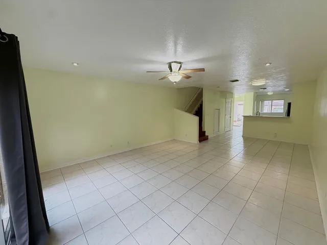 an empty room with a empty space