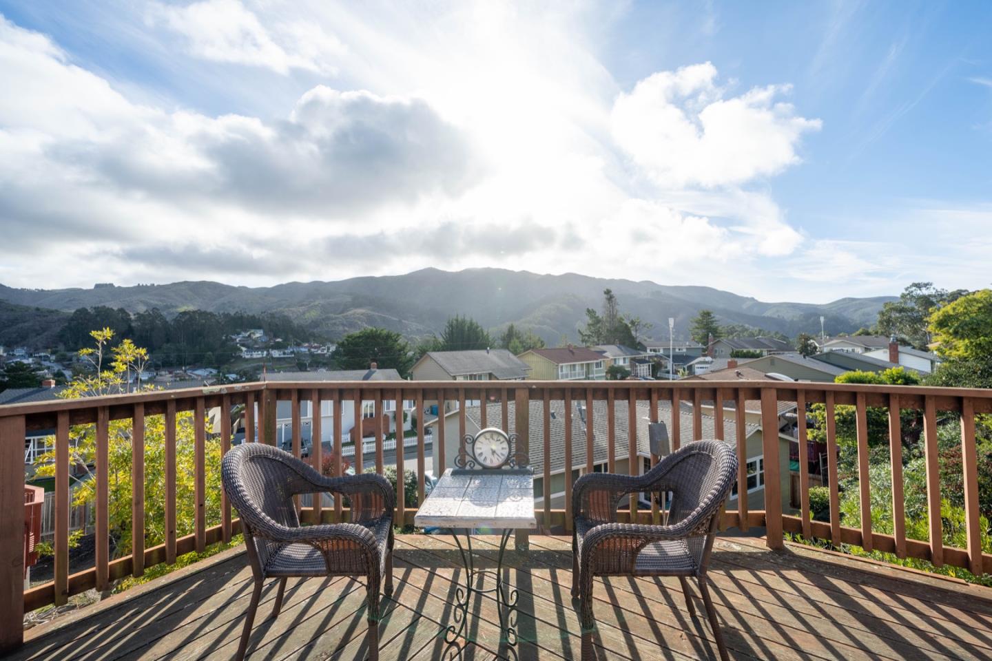1067 Park Pacifica Avenue Pacifica, CA 94044 - Photo 21 of 25 a view of a balcony with wooden floor