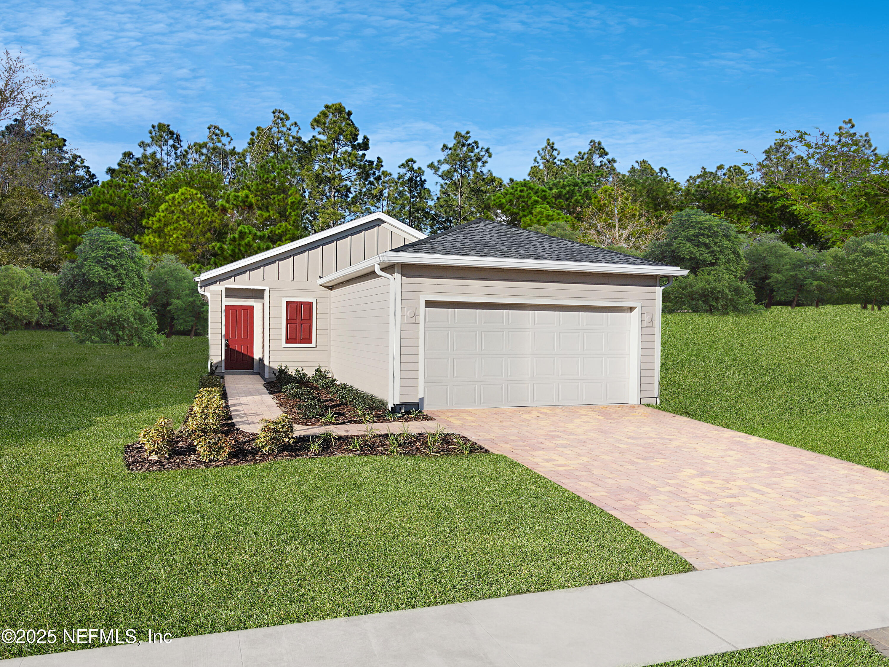 3034 Adelaide Road Green Cove Springs, FL 32043 - Photo 24 of 24 a front view of a house with garden