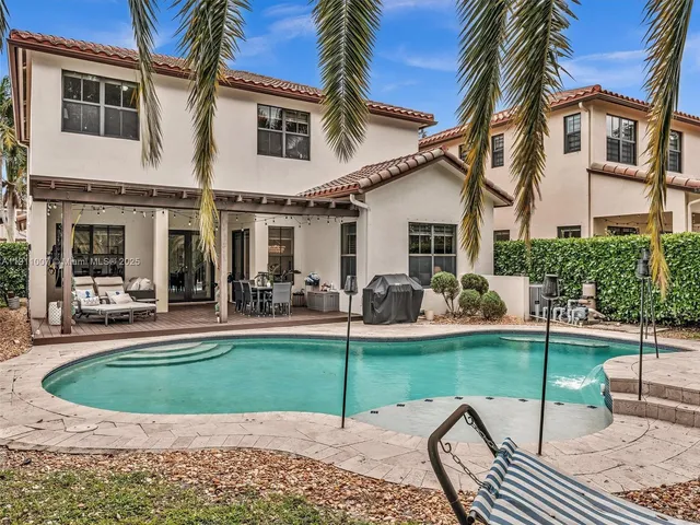 a view of a house with a patio