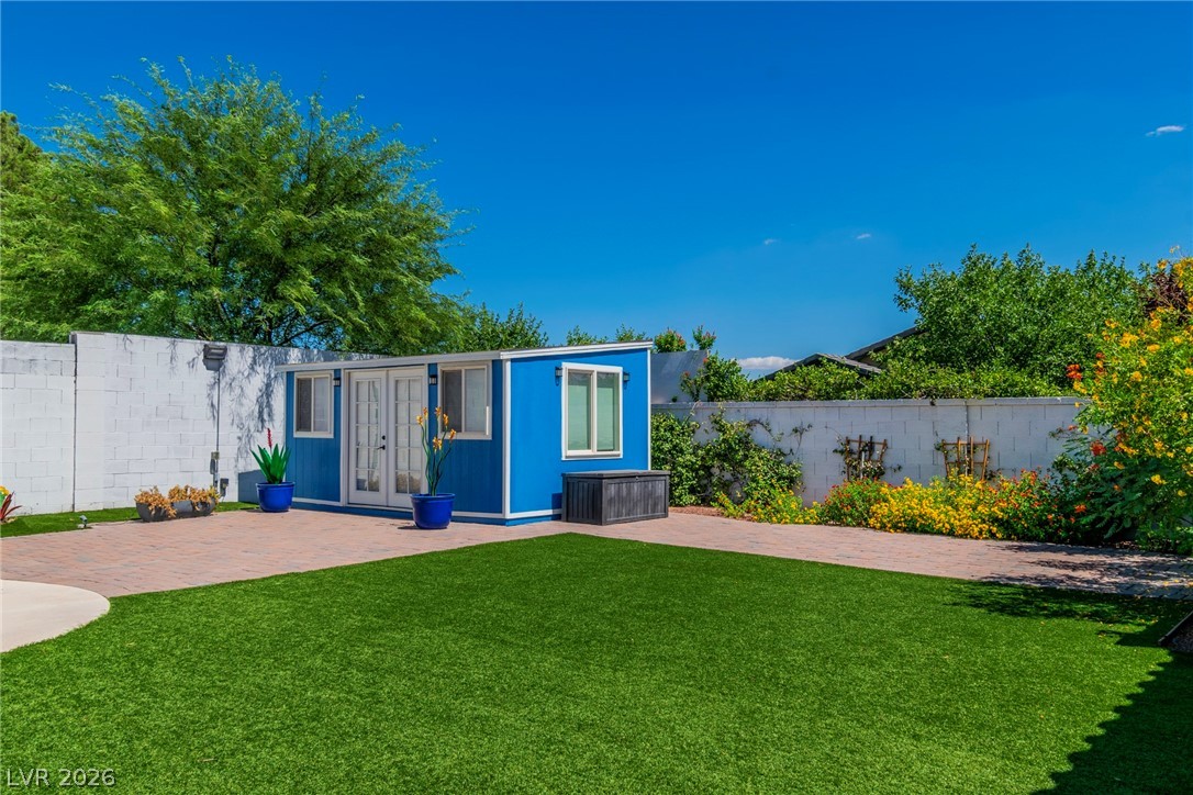 8460 West Ann Road Las Vegas, NV 89149 - Photo 72 of 76 Backyard casita/pool house