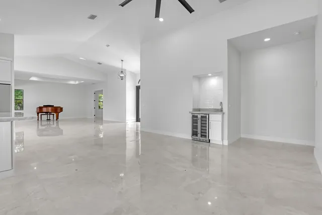 a view of a house with a big yard