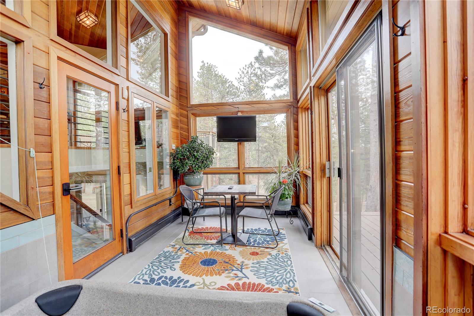 2420 Juniper Court Golden, CO 80401 - Photo 19 of 48 a view of living room filled with furniture and large windows