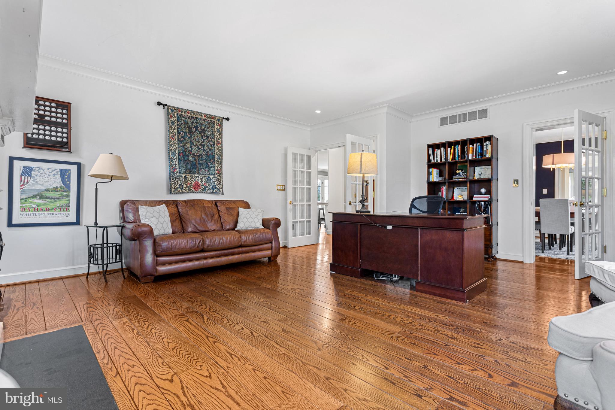 370 Station Avenue Haddonfield, NJ 08033 - Photo 16 of 48 a living room with furniture and a wooden floor