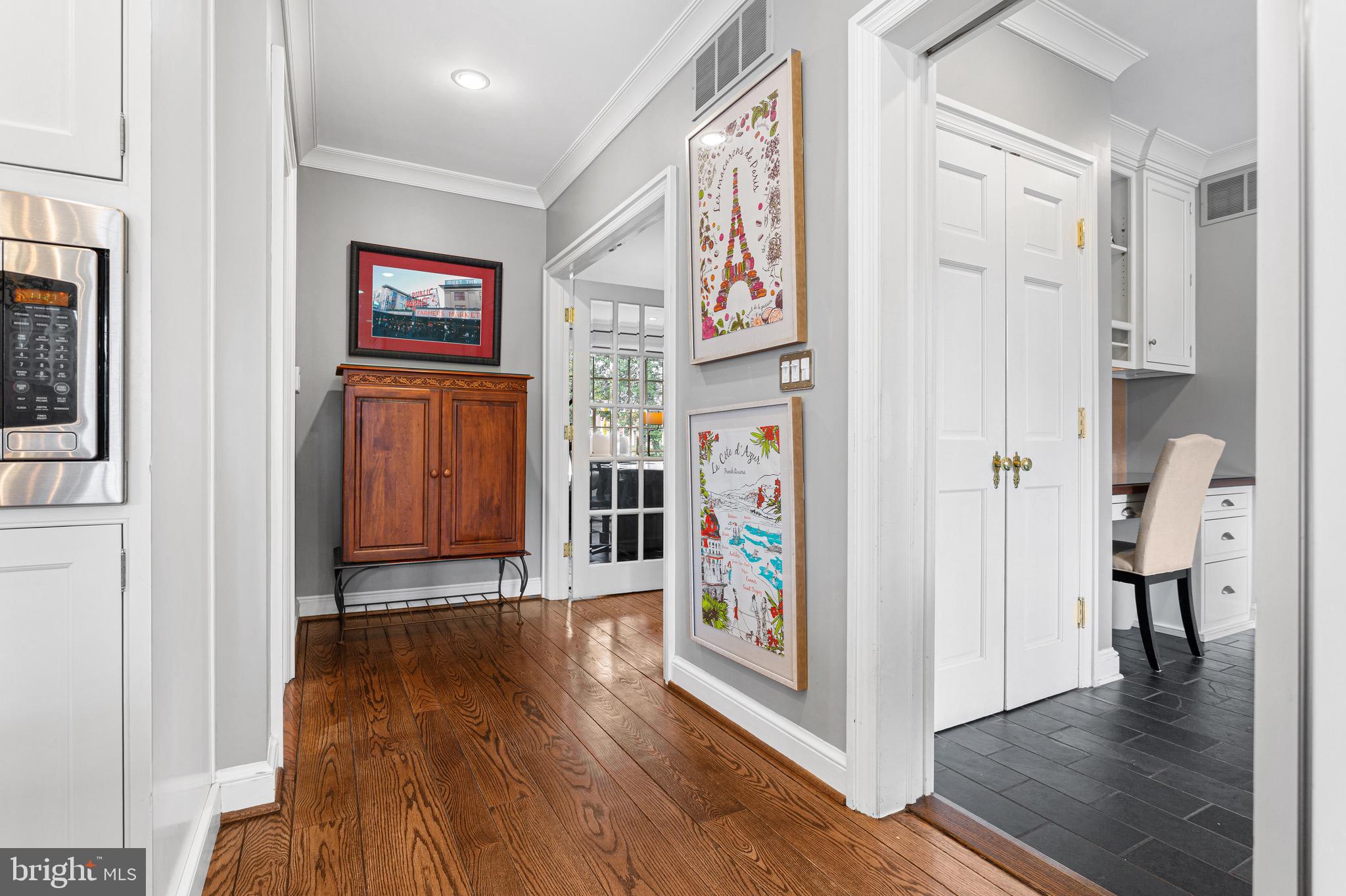 370 Station Avenue Haddonfield, NJ 08033 - Photo 18 of 48 a view of an entryway with wooden floor