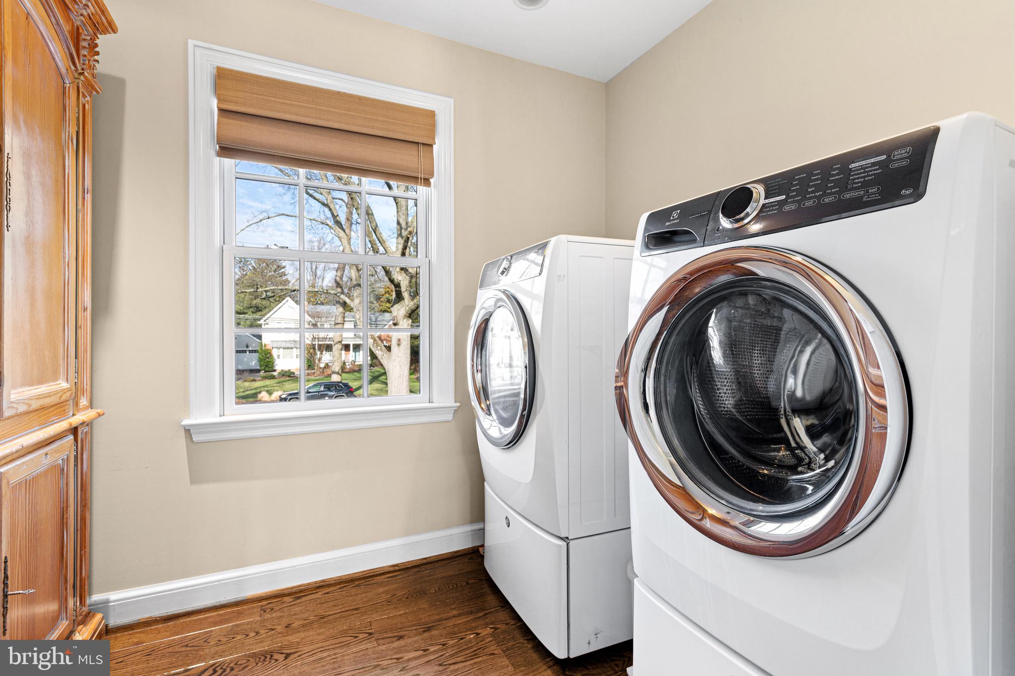 370 Station Avenue Haddonfield, NJ 08033 - Photo 29 of 48 a utility room with dryer and washer