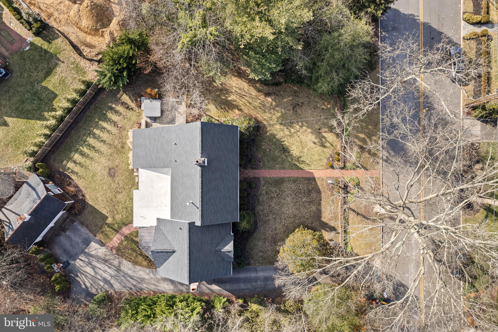 370 Station Avenue Haddonfield, NJ 08033 - Photo 47 of 48 an aerial view of a house with a yard
