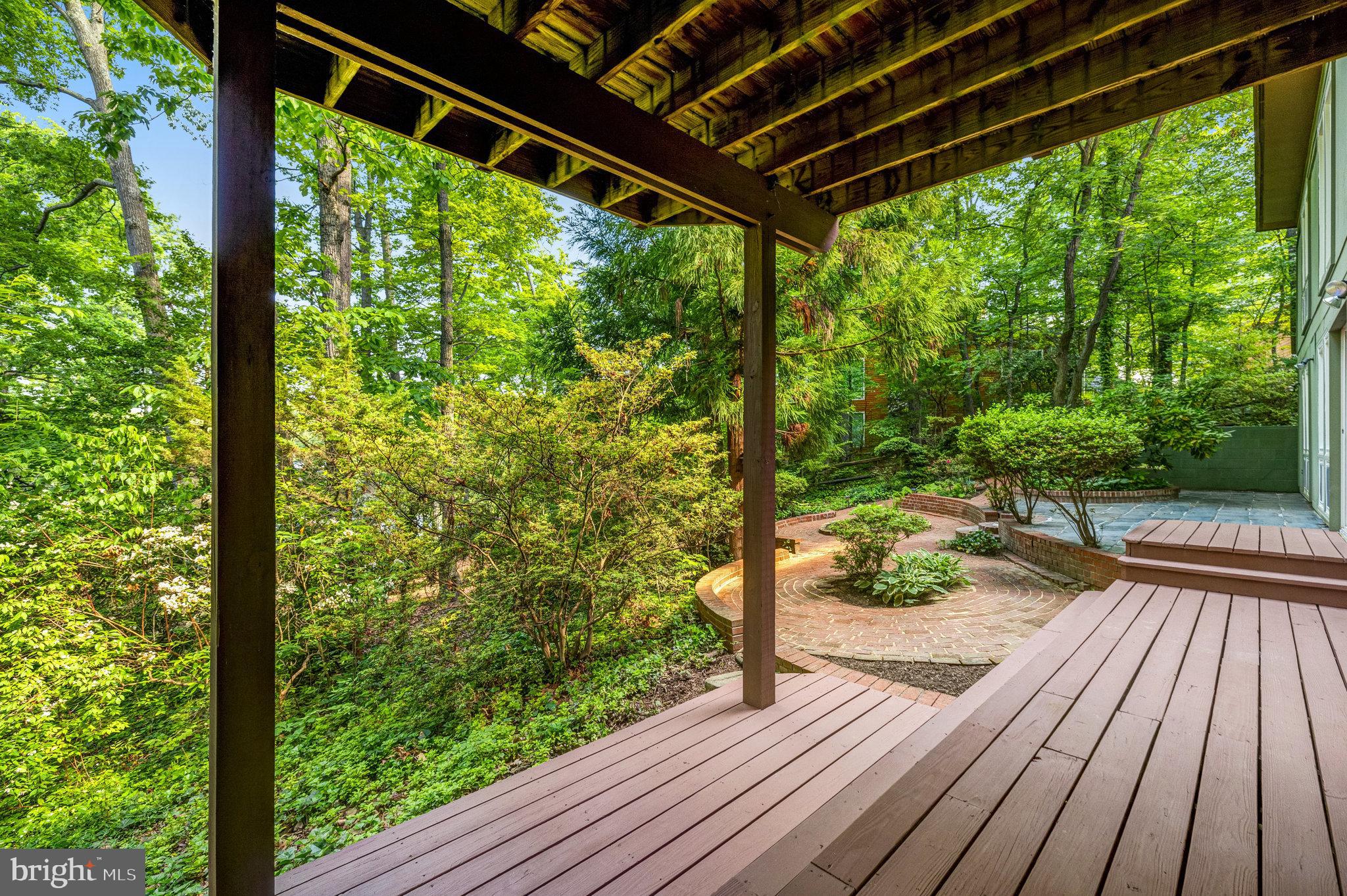 11234 South Shore Road Reston, VA 20190 - Photo 32 of 37 Covered Deck