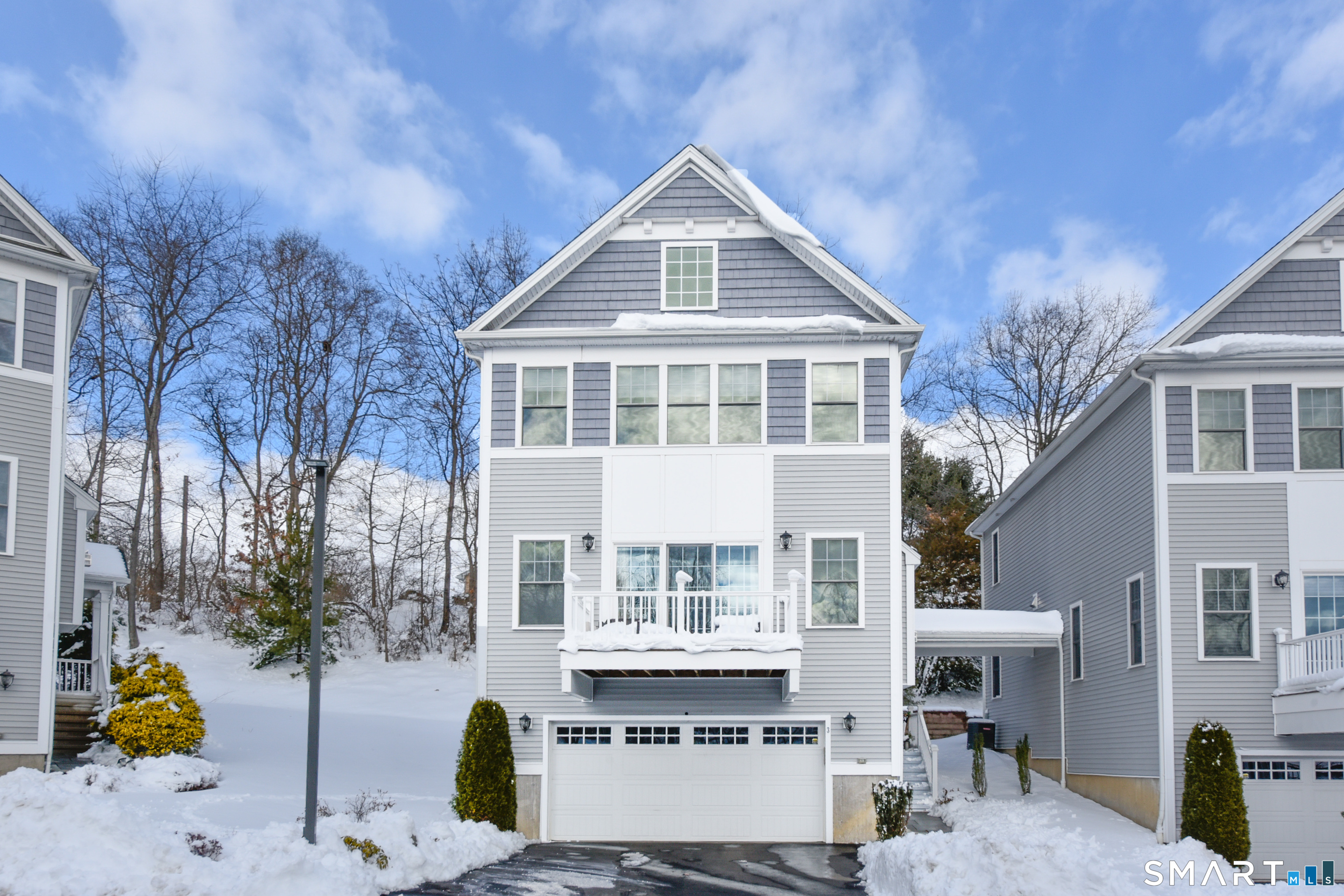 500 River Road, Unit 3 Shelton, CT 06484 - Photo 2 of 36 a front view of a house with outdoor seating