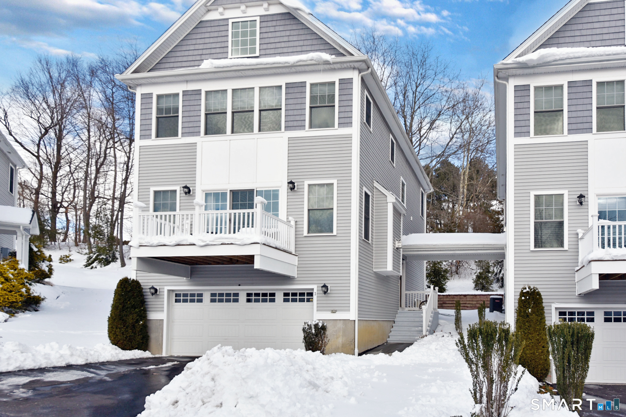 500 River Road, Unit 3 Shelton, CT 06484 - Photo 28 of 36 a front view of a building with sitting area