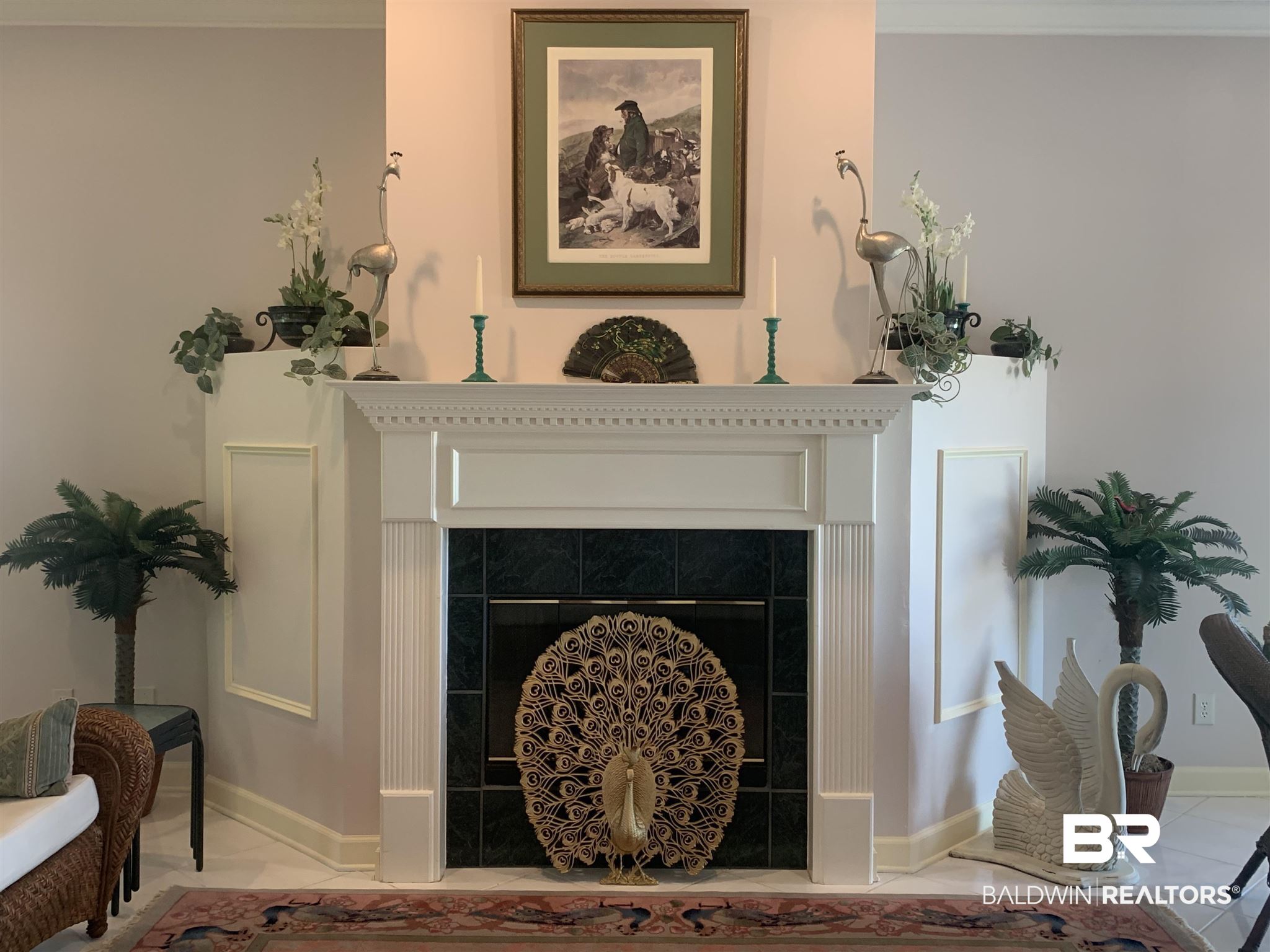 8136 Bay View Drive Foley, AL 36535 - Photo 7 of 36 Living Room Fire Place