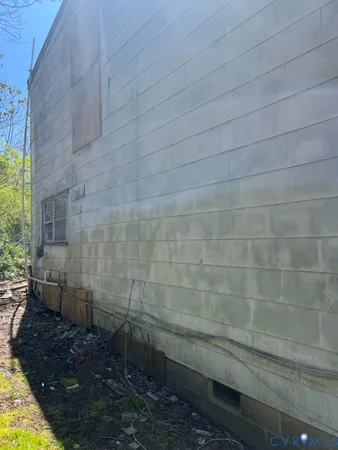 a view of a door of a house