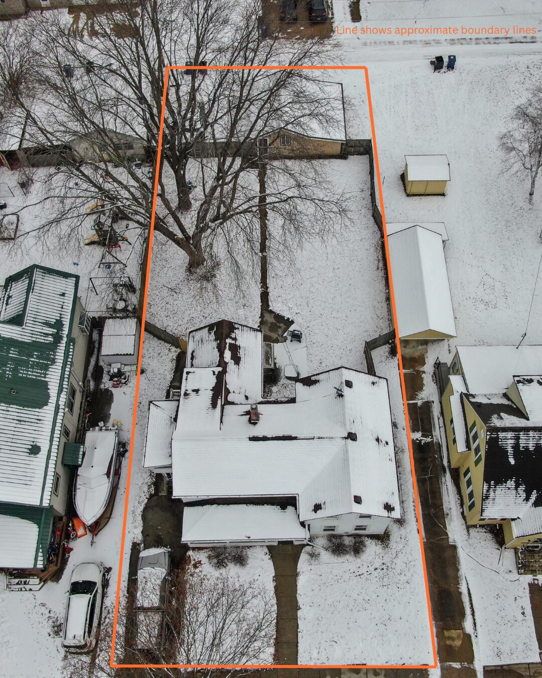 509 East Franklin Street, Unit 511 Sparta, WI 54656 - Photo 36 of 45 Line shows approximate boundary lines