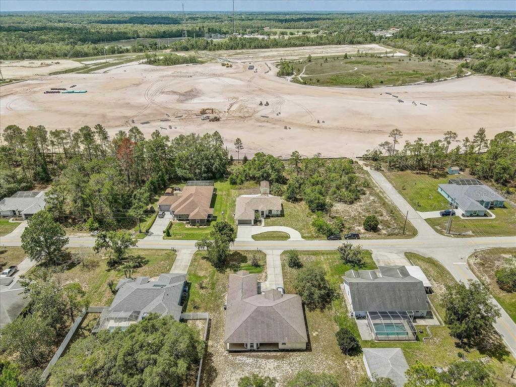 7314 Madrid Road Weeki Wachee, FL 34613 - Photo 38 of 54 an aerial view of a city with beach