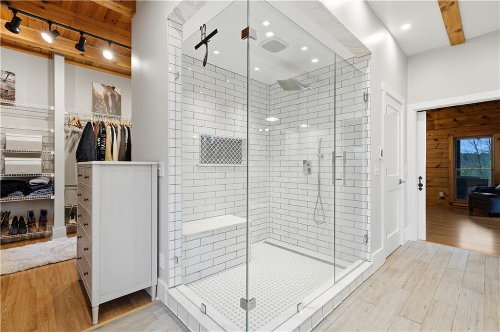 2865 Hightower Road Ball Ground, GA 30107 - Photo 20 of 41 a bathroom with a shower