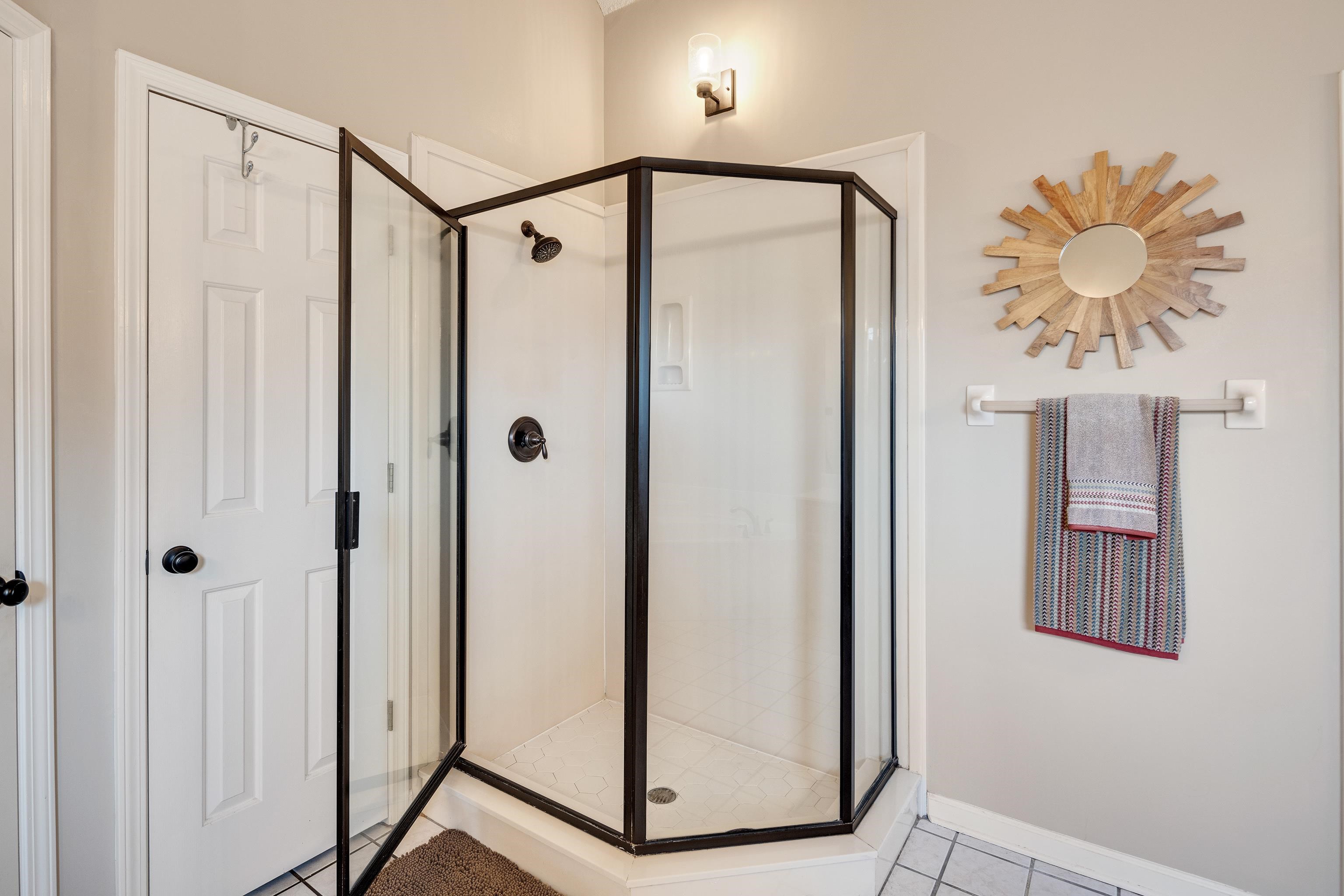 540 Whitney Way Collierville, TN 38017 - Photo 15 of 22 Full bath with light tile patterned floors and a shower stall