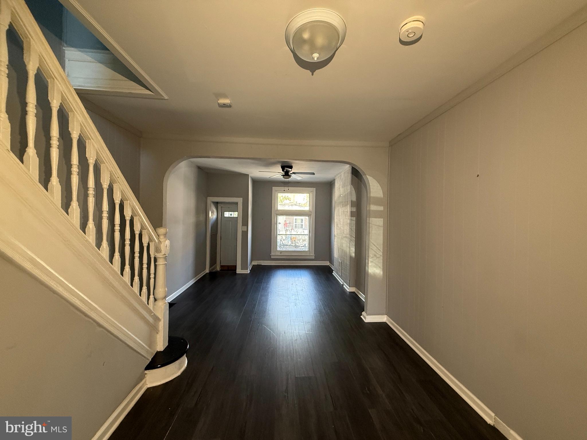 1635 Normal Avenue Baltimore, MD 21213 - Photo 4 of 18 a view of gallery with wooden floor