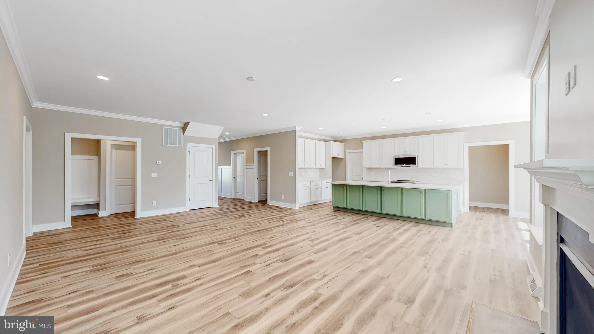 22012 Antlered Way Georgetown, DE 19947 - Photo 10 of 58 a view of a livingroom with an empty space and a fireplace