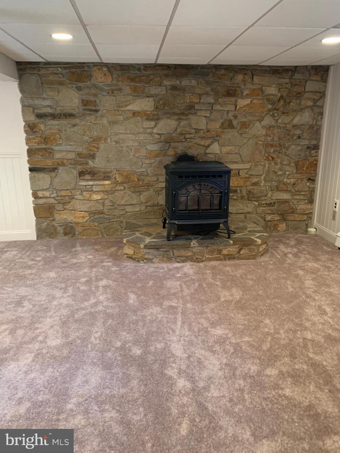 1347 Rock Ridge Road Jarrettsville, MD 21084 - Photo 44 of 52 Gorgeous Pellet Stove on Lower Level
