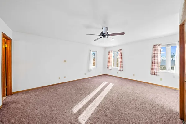 a view of an empty room with window