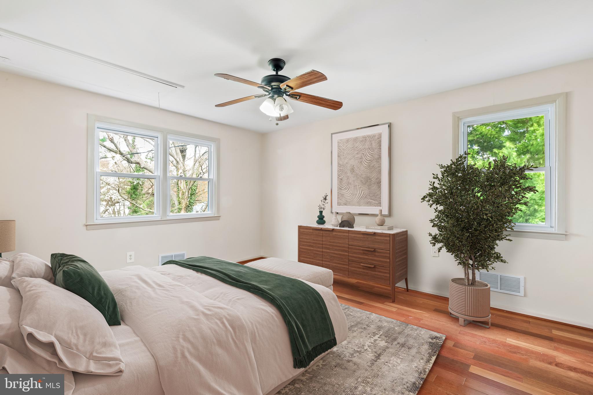 947 Beaverbank Circle Towson, MD 21286 - Photo 18 of 63 a bedroom with a bed and a window