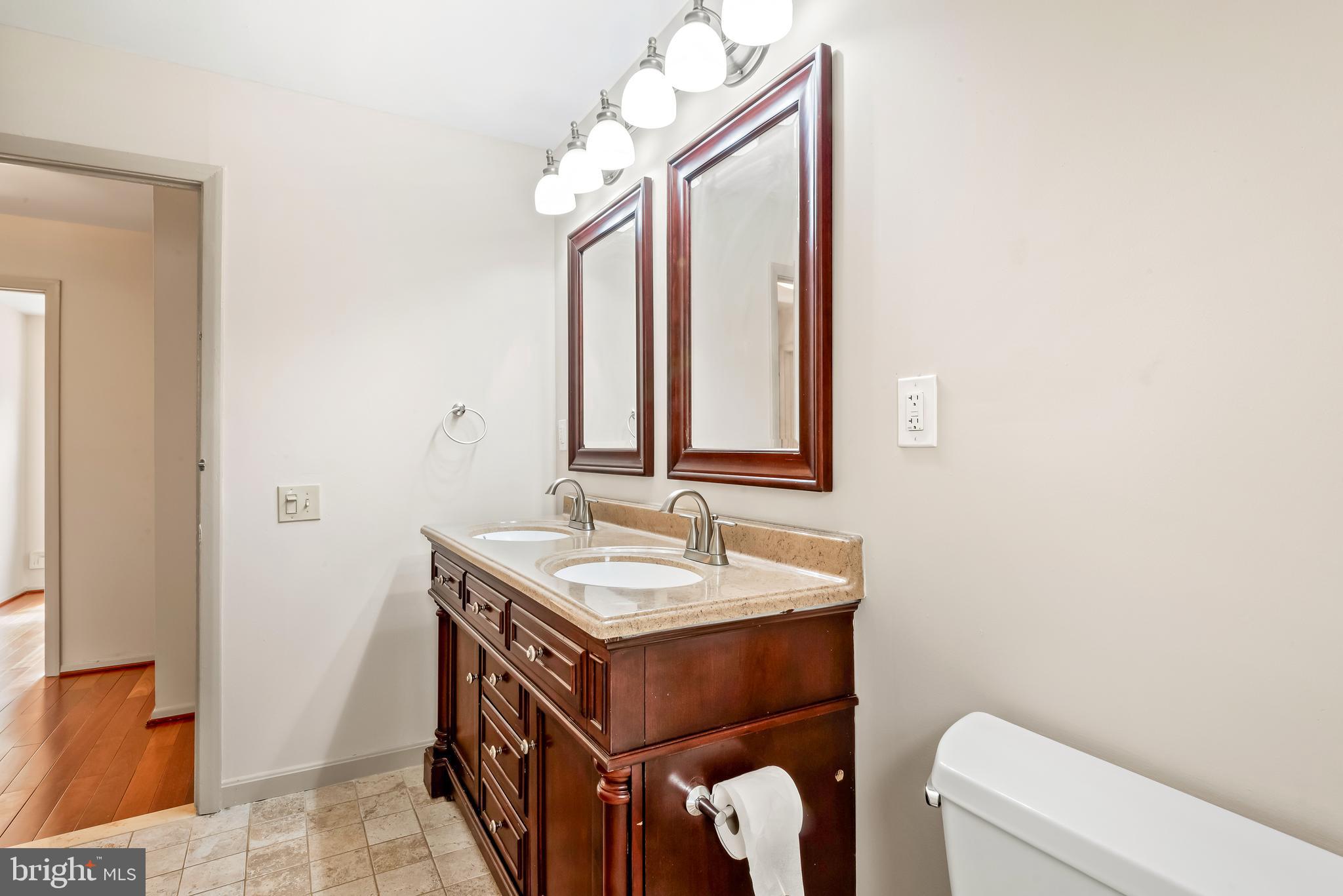 947 Beaverbank Circle Towson, MD 21286 - Photo 25 of 63 a bathroom with a sink and a mirror
