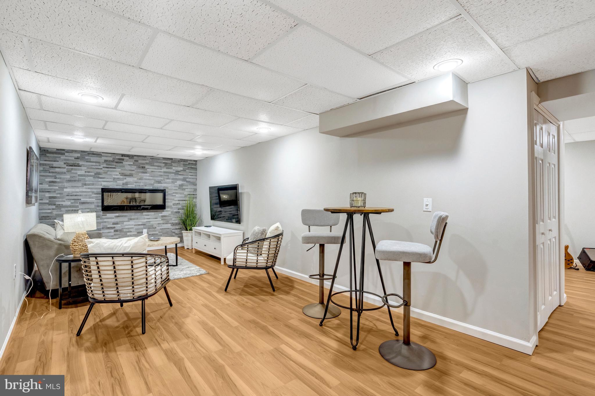 7809 Roundabout Way Springfield, VA 22153 - Photo 57 of 83 Basement lounge with serious chill