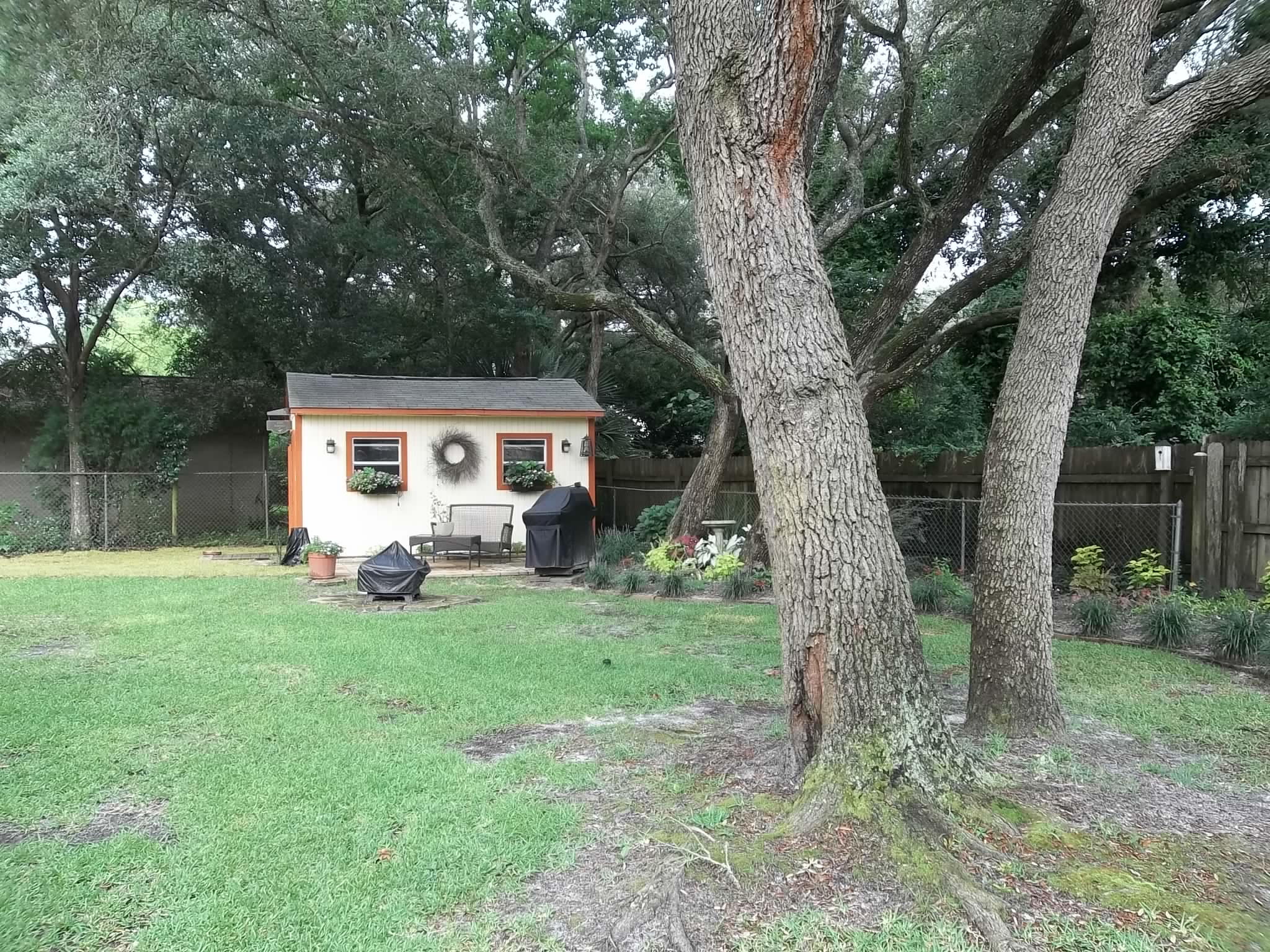 112 Boyce Road Shalimar, FL 32579 - Photo 28 of 36 BACK YARD 4 WORK SHOP