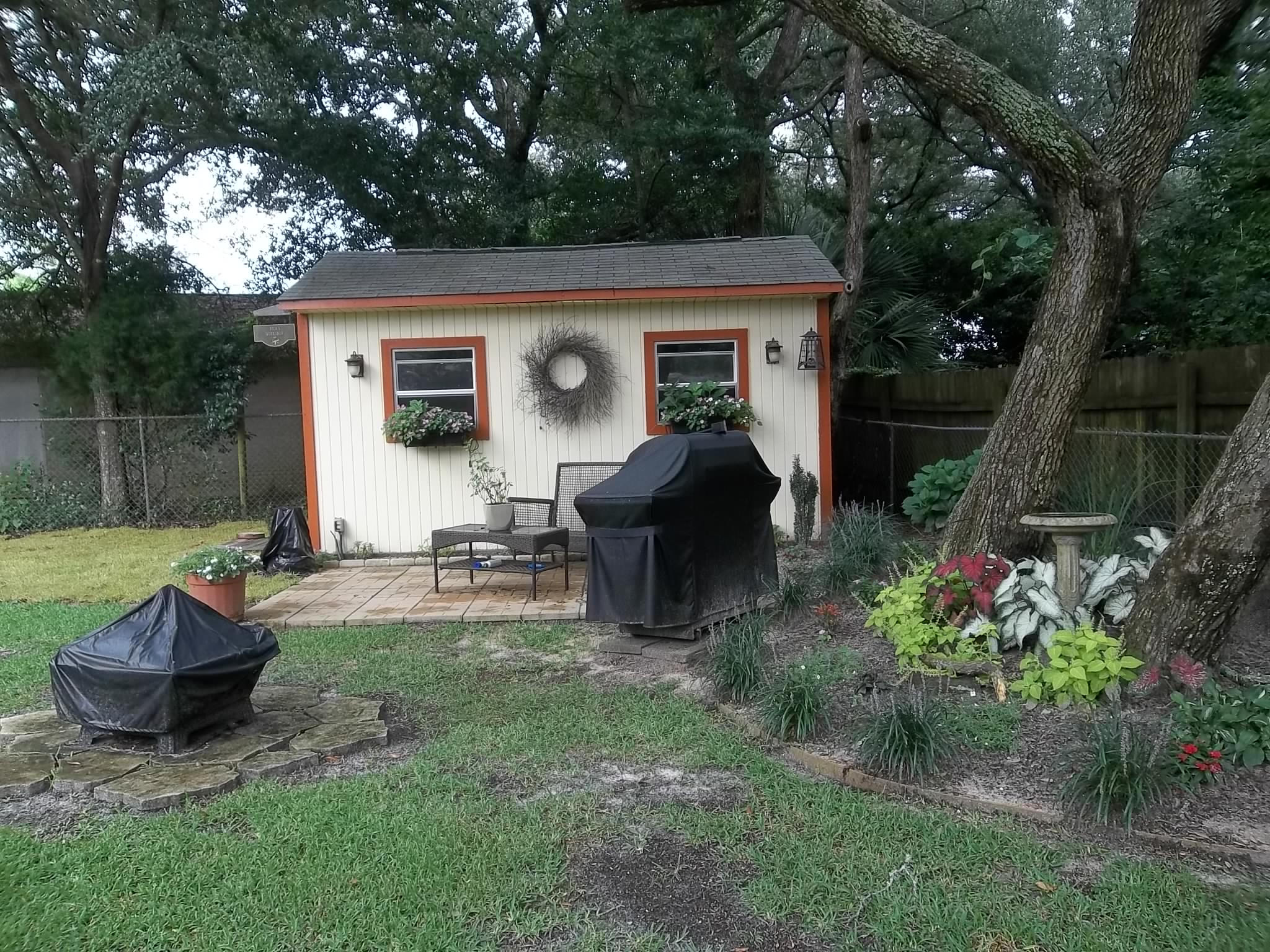 112 Boyce Road Shalimar, FL 32579 - Photo 29 of 36 BACK YARD 5 WORKSHOP