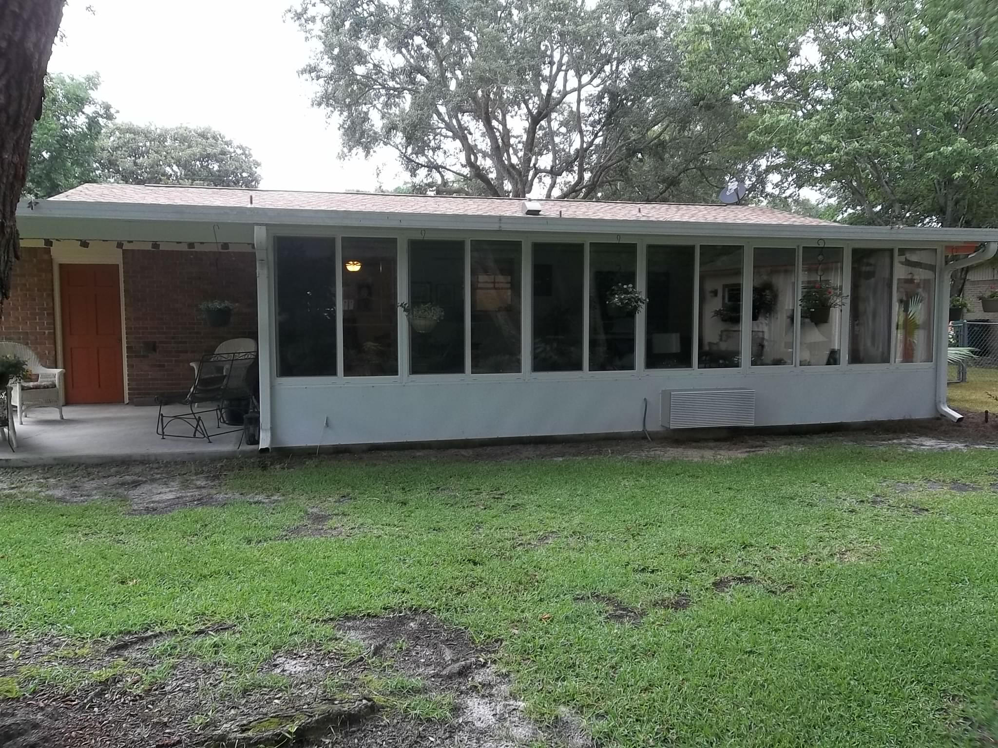 112 Boyce Road Shalimar, FL 32579 - Photo 31 of 36 OUTSIDE VIEW OF FLORIDA ROOM