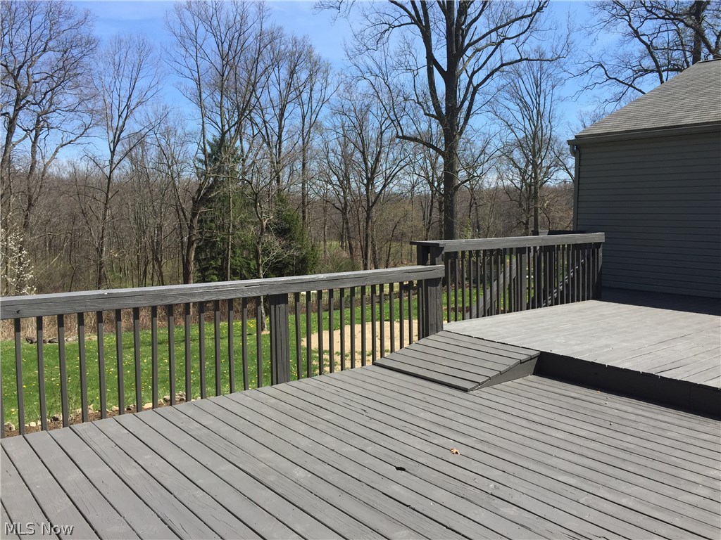 1037 Portage Line Road Mogadore, OH 44260 - Photo 17 of 18 A view of the other side of the deck