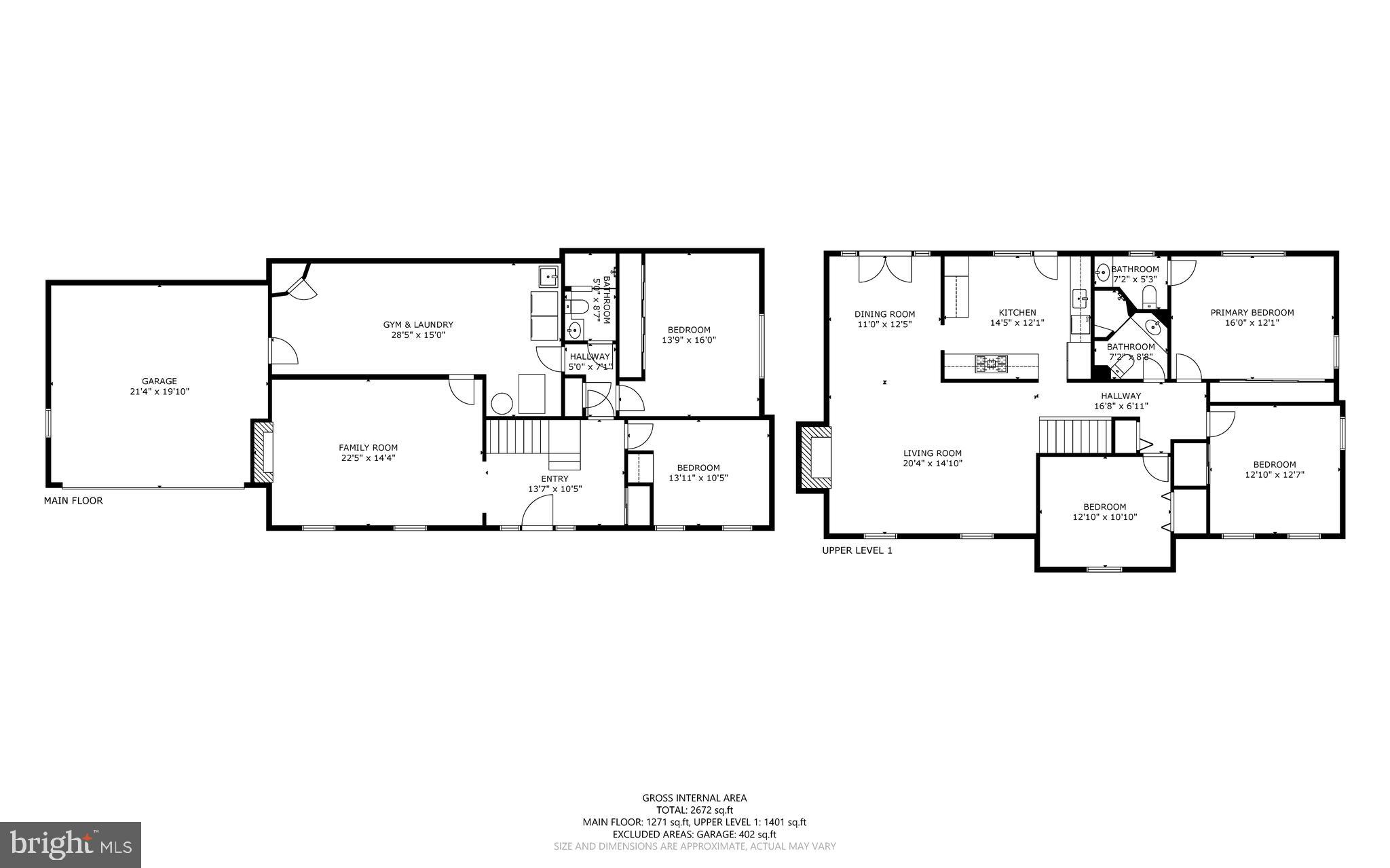 12806 Gaffney Road Silver Spring, MD 20904 - Photo 57 of 57 Full Home Floor Plan