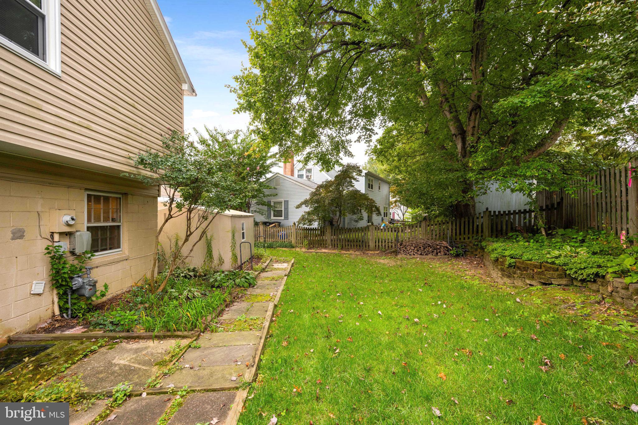 8000 Lady Lewis Court Springfield, VA 22153 - Photo 38 of 44 a front view of a house with garden