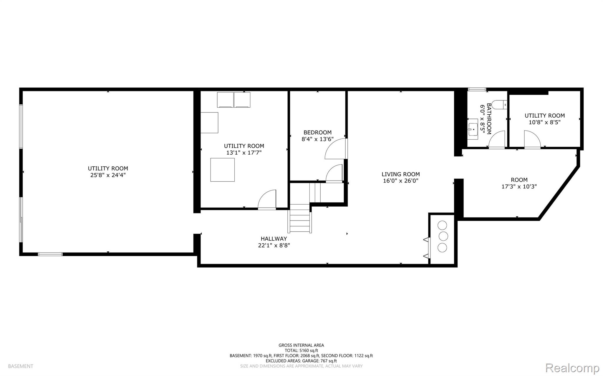 10300 Clark Road Davisburg, MI 48350 - Photo 36 of 39 View of floor plan / room layout