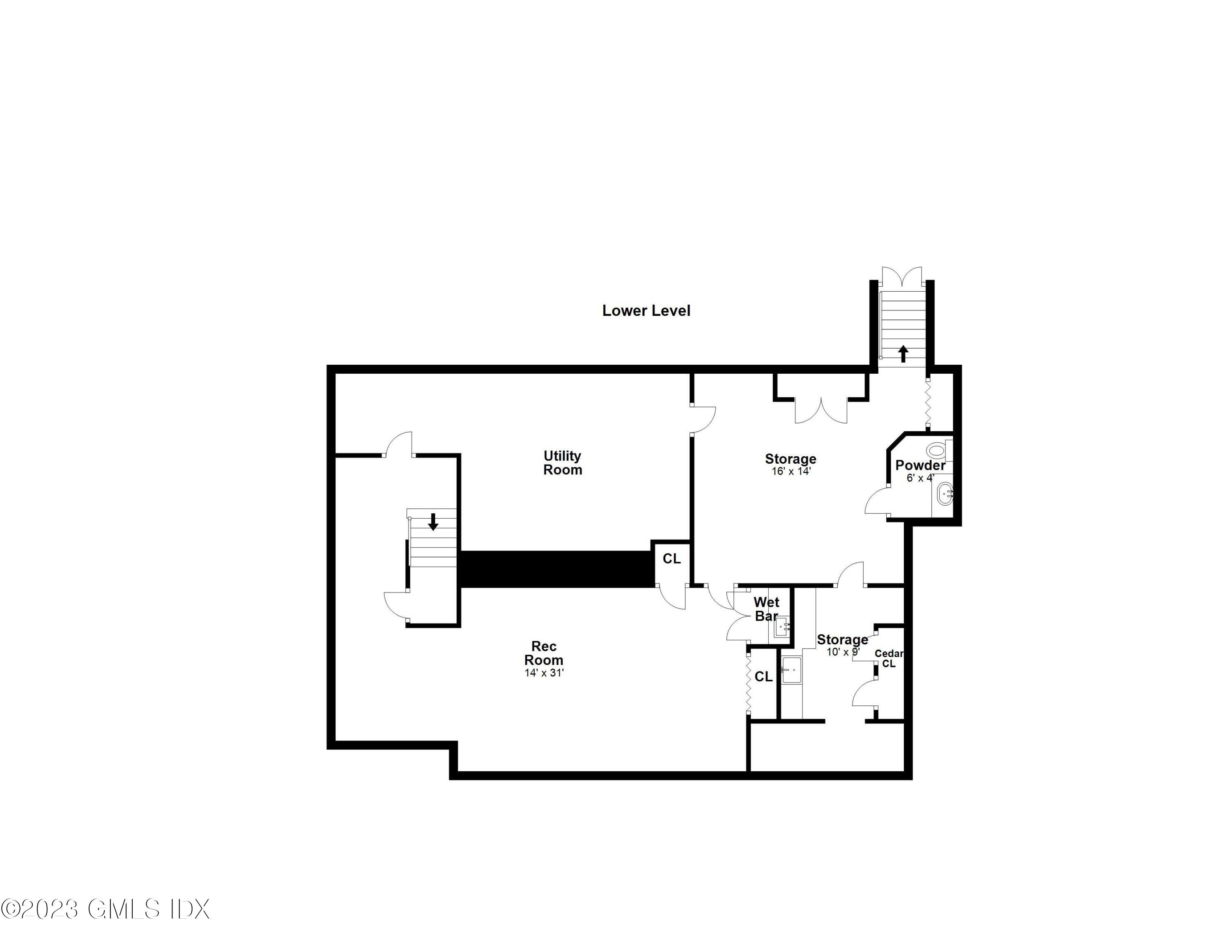 28 Intervale Road Stamford, CT 06905 - Photo 20 of 20 Lower Level Floor Plans