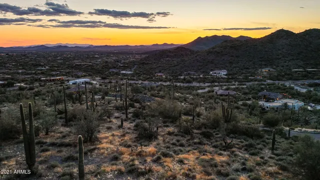 a view of ocean and city