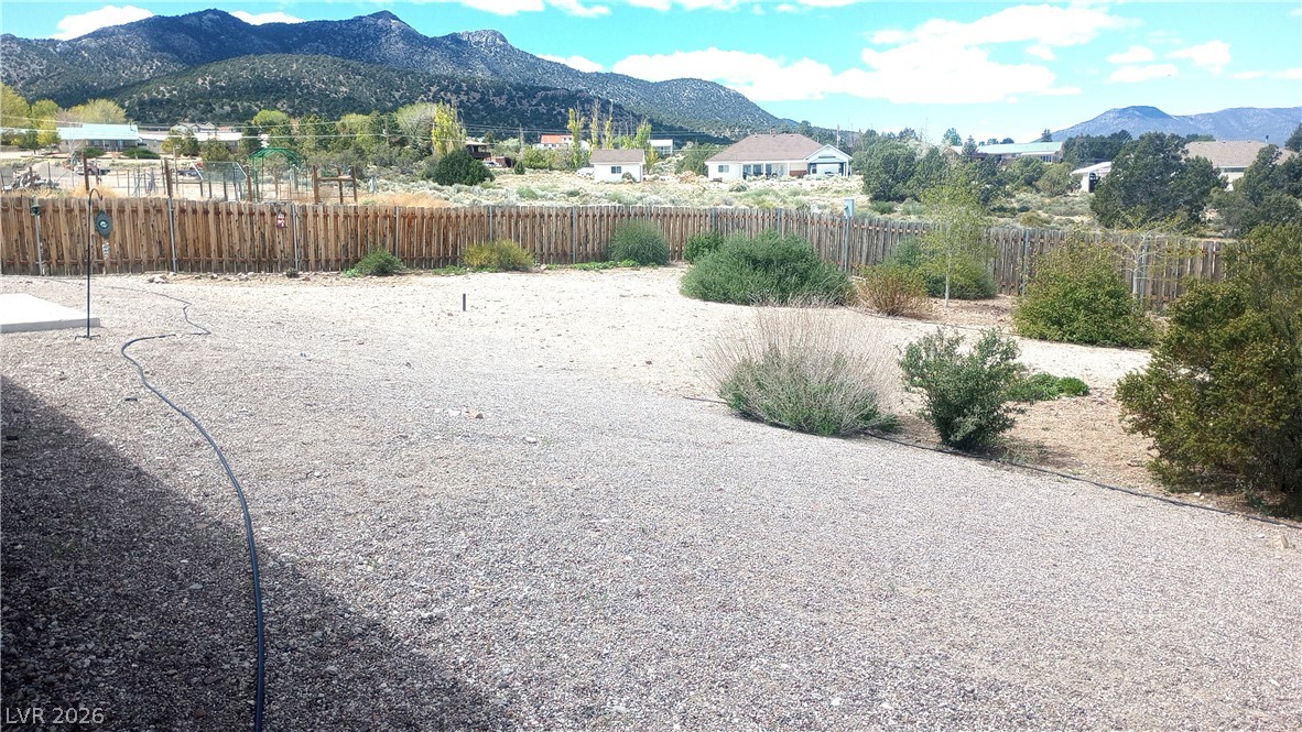 497 Airport Road Pioche, NV 89043 - Photo 13 of 20 Extra-large fully fenced back yard