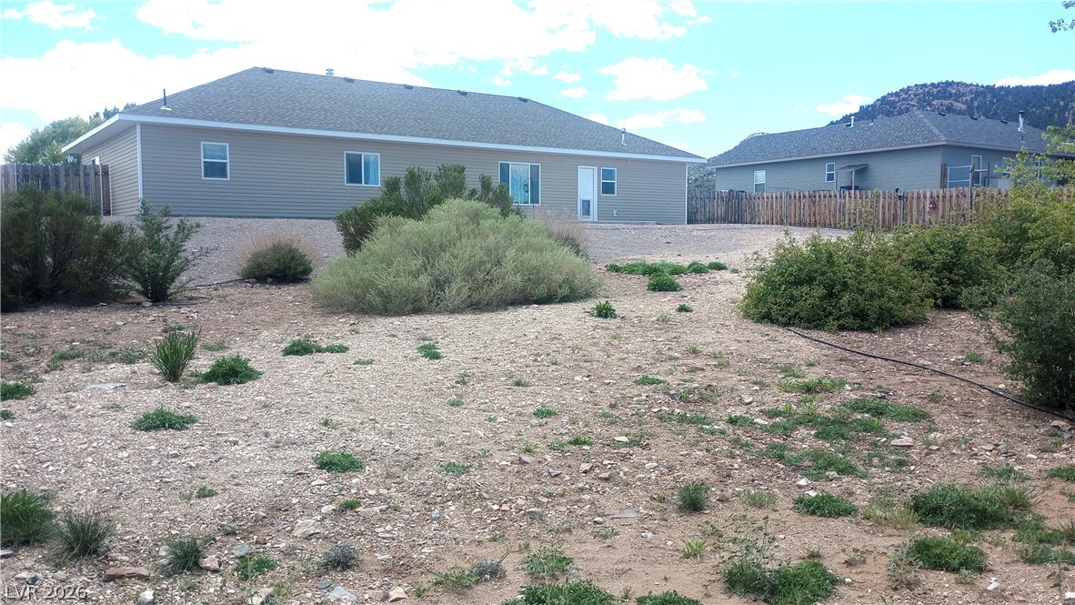 497 Airport Road Pioche, NV 89043 - Photo 18 of 20 Rear view of home from back yard