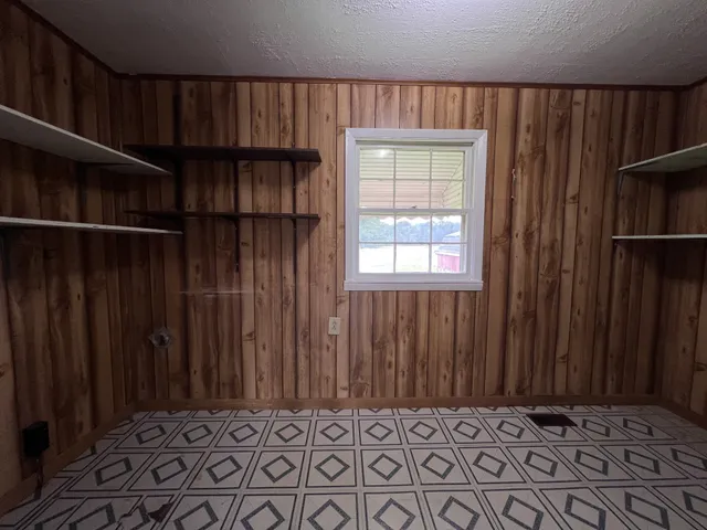 a view of storage and utility room