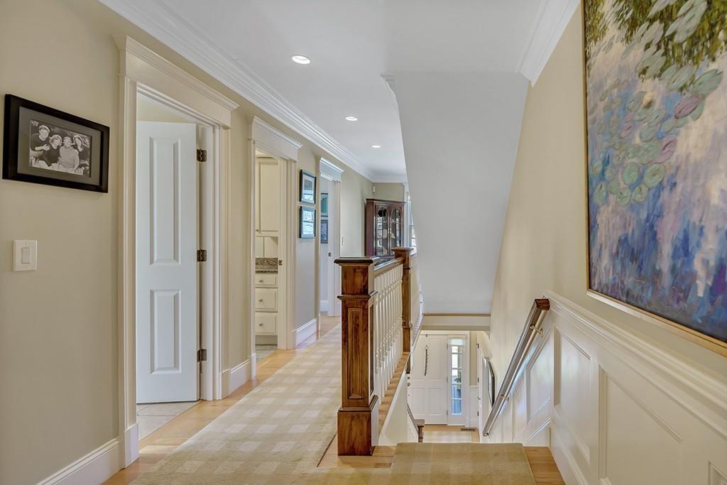 33 Everett Street Concord, MA 01742 - Photo 30 of 42 a view of a hallway with windows