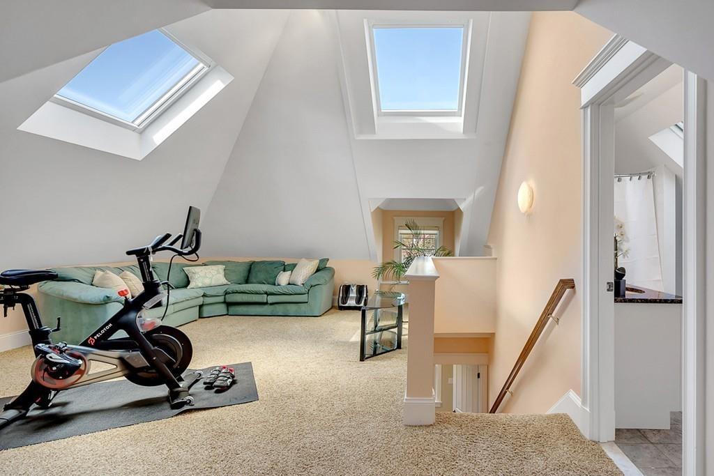 33 Everett Street Concord, MA 01742 - Photo 32 of 42 a view of a room with gym equipment