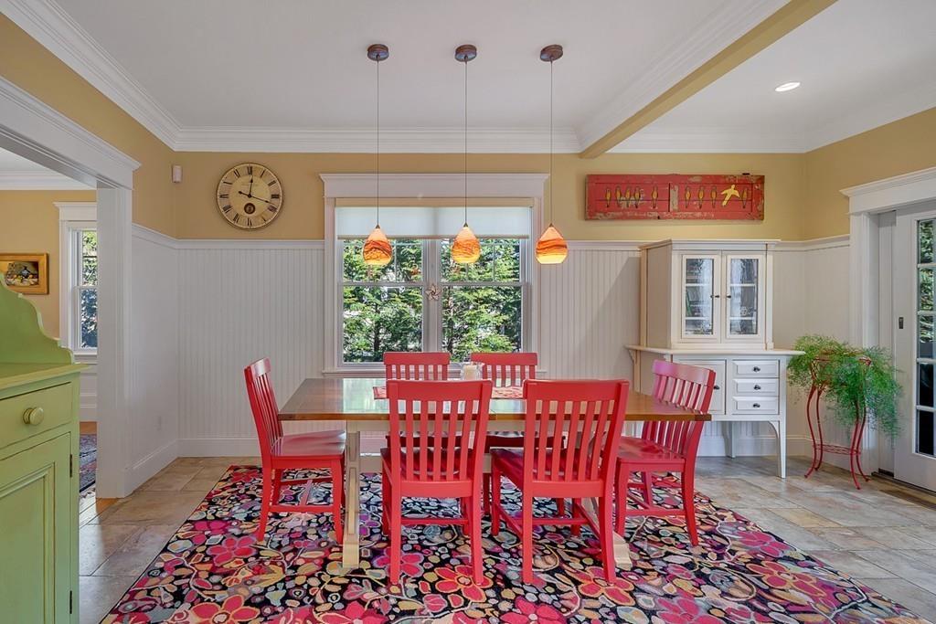 33 Everett Street Concord, MA 01742 - Photo 10 of 42 a view of a dining room with furniture window and outside view