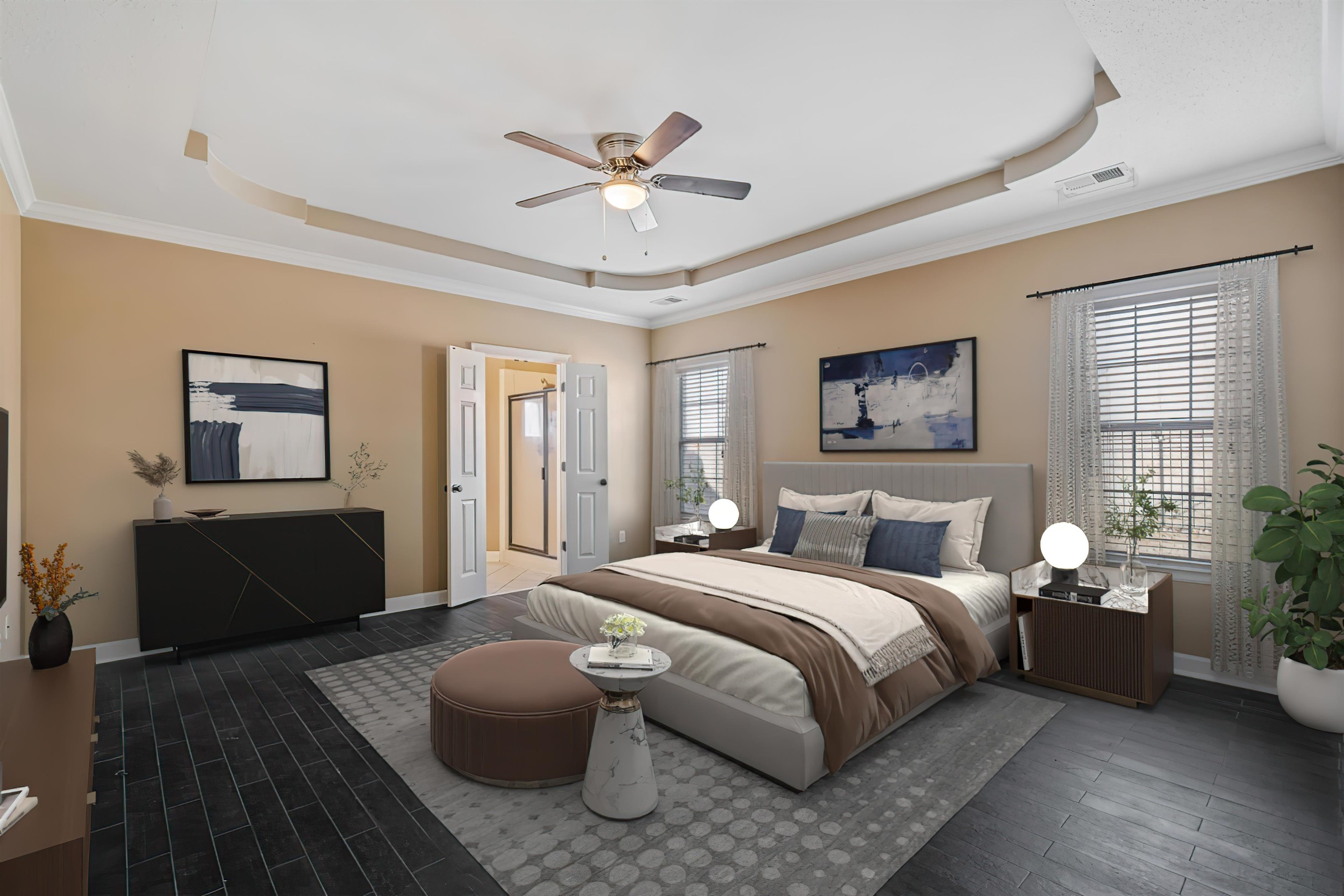 4972 Pleasant Ridge Drive Olive Branch, MS 38654 - Photo 2 of 24 a bedroom with bed couches and window