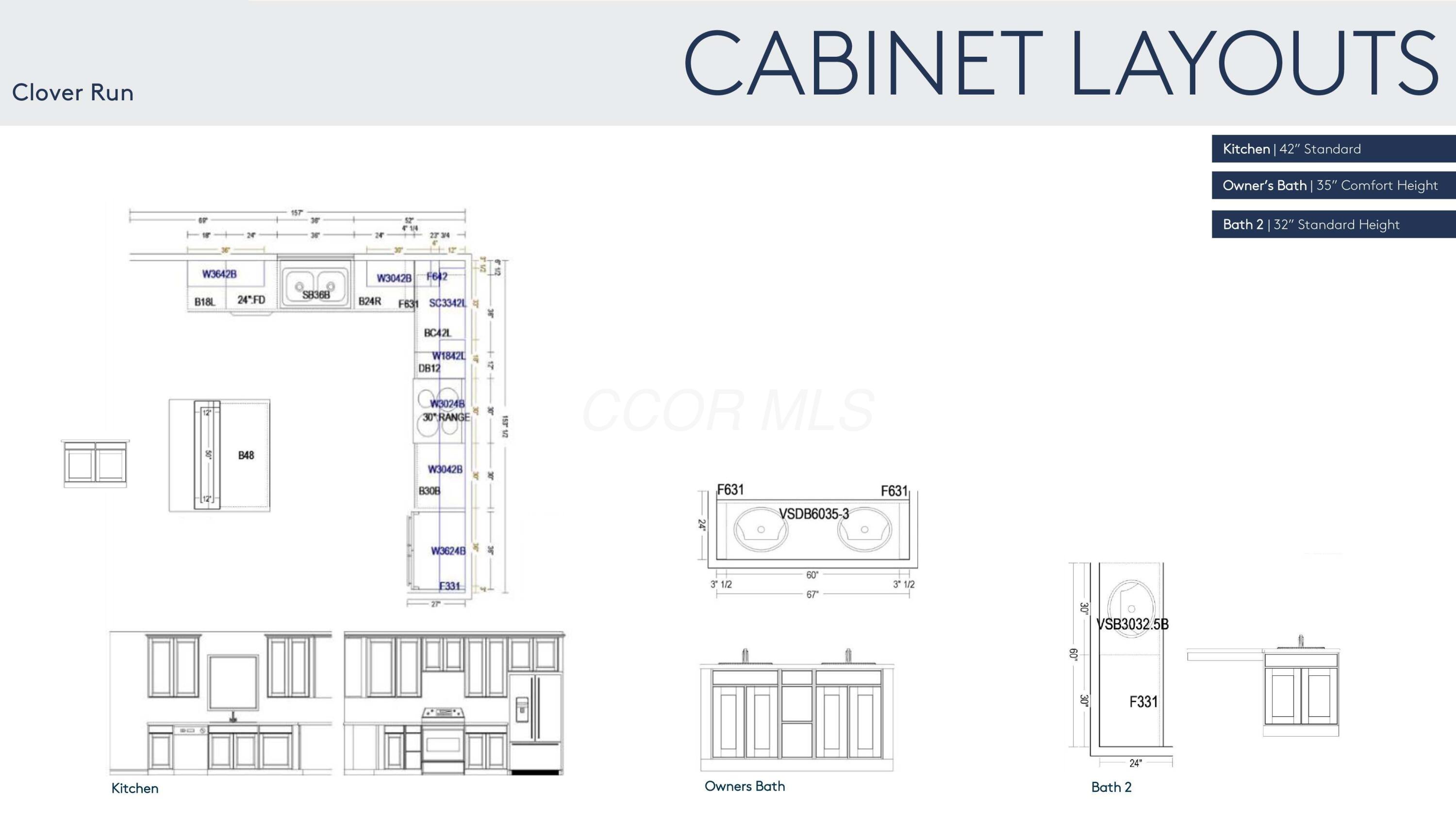 178 Reneau Avenue, Unit LOT 22 Galloway, OH 43119 - Photo 3 of 30 Cabinet Layouts