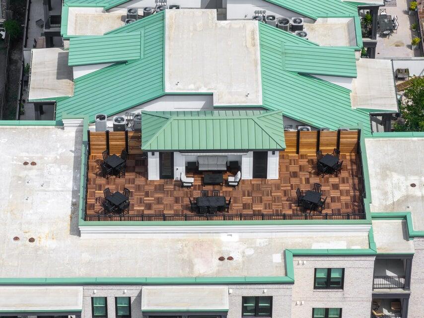 21 George Street, Unit 404 Charleston, SC 29401 - Photo 46 of 49 Rooftop Terrace- Aerial View
