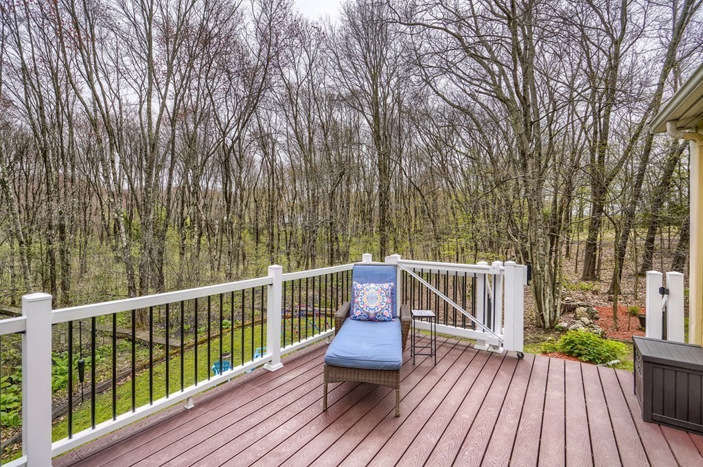 44 Glendale Road Boxford, MA 01921 - Photo 34 of 42 a view of balcony with wooden floor and outdoor seating