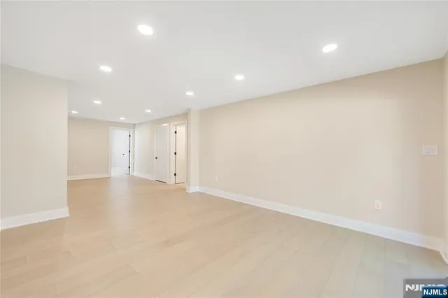 a view of a trees with a yard