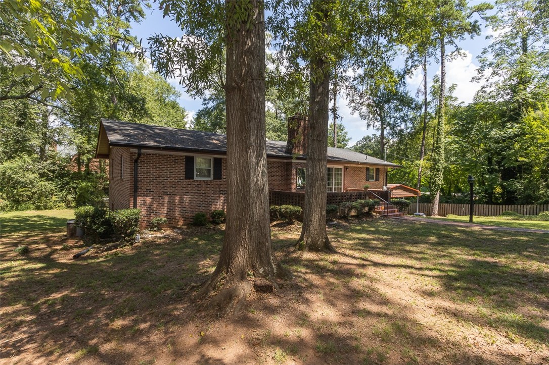 1007 Hiawatha Drive Anderson, SC 29621 - Photo 1 of 41 Back of home, views of Caters Lake