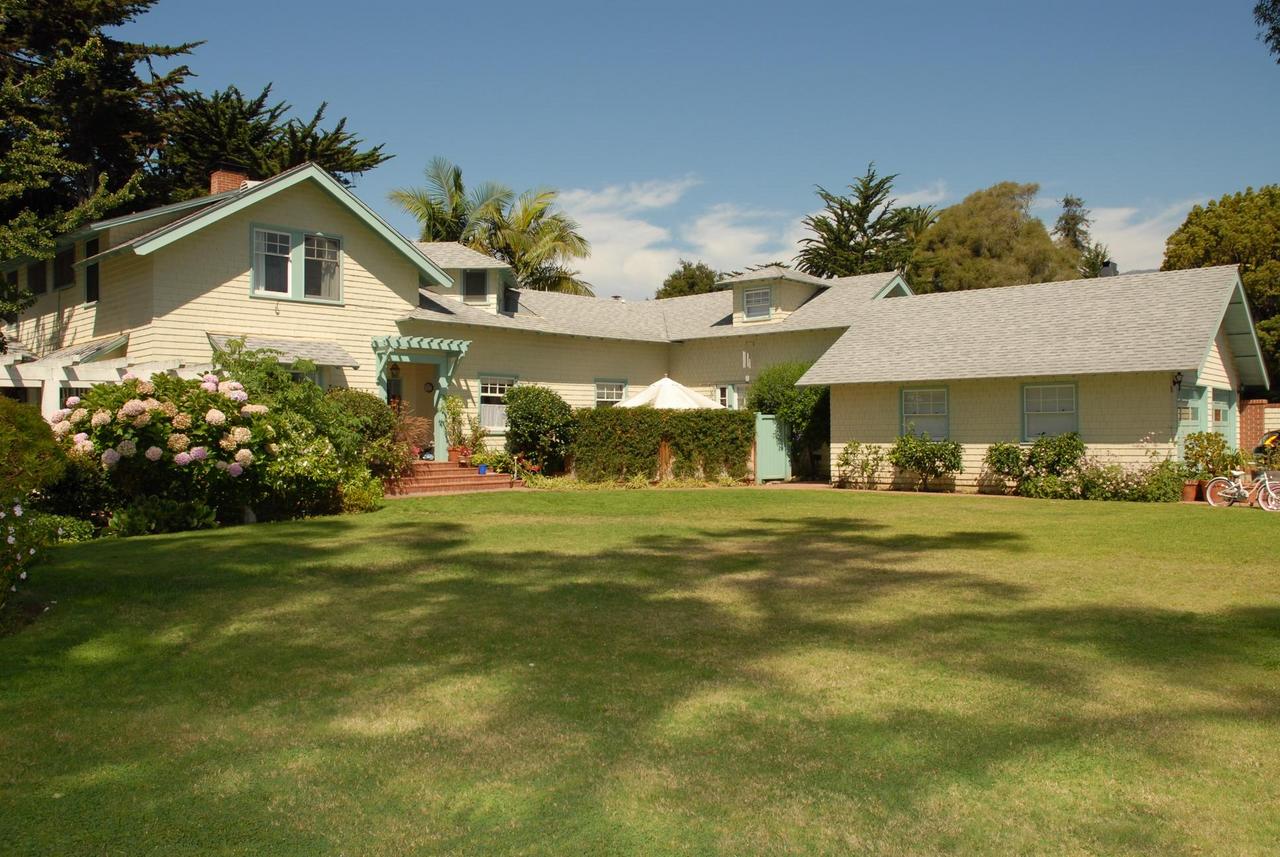71 Eucalyptus Lane Santa Barbara, CA 93108 - Photo 1 of 10 a front view of a house with a garden