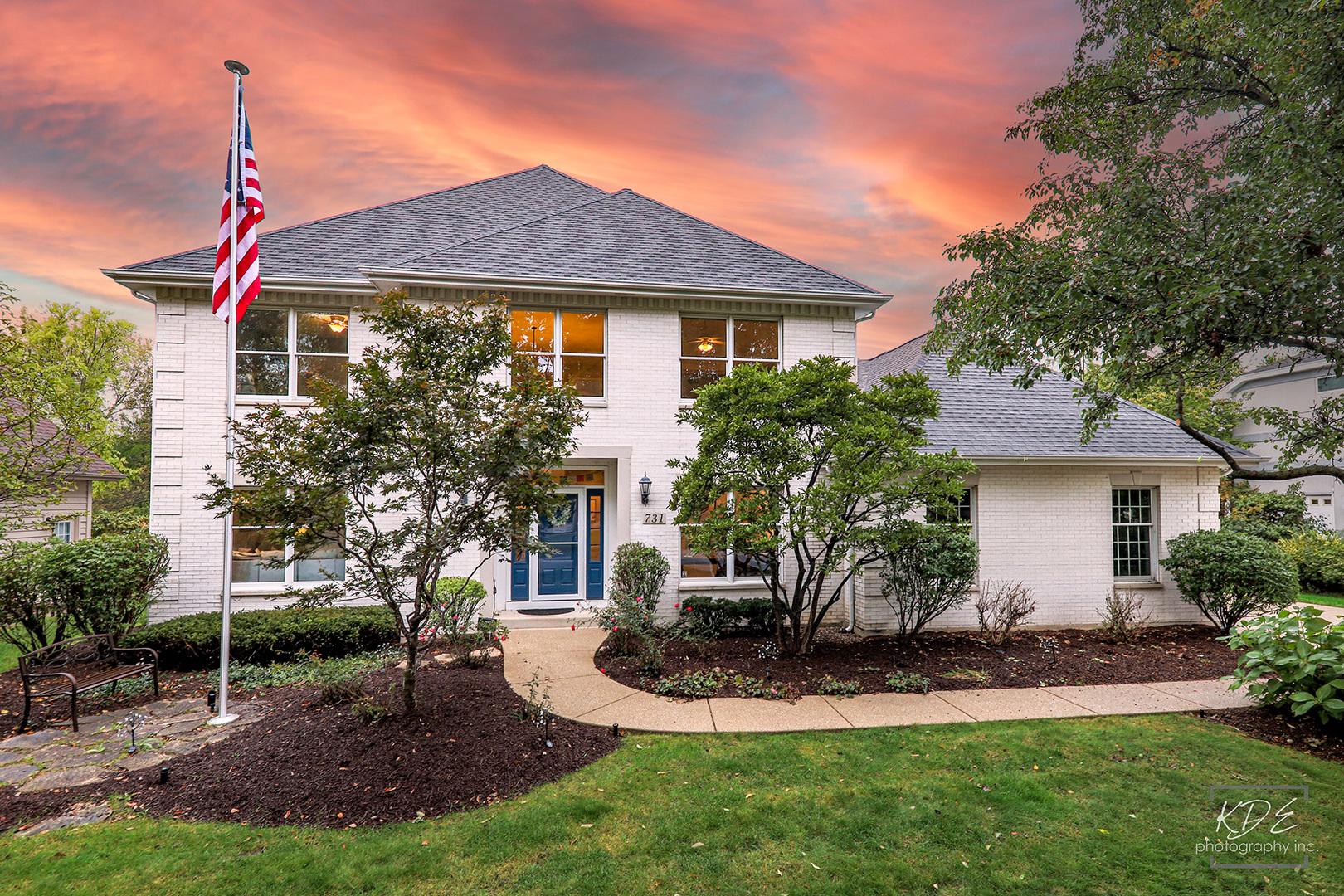 731 Gateshead Drive Naperville, IL 60565 - Photo 1 of 51 a front view of a house with a yard